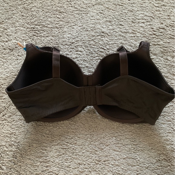Playtex Love My Curves Brown Balconette Neckline Underwire Style 4823 Size 42DD - Picture 7 of 11